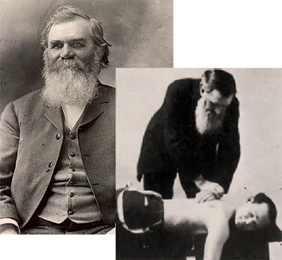 DD Palmer, chiropractic history